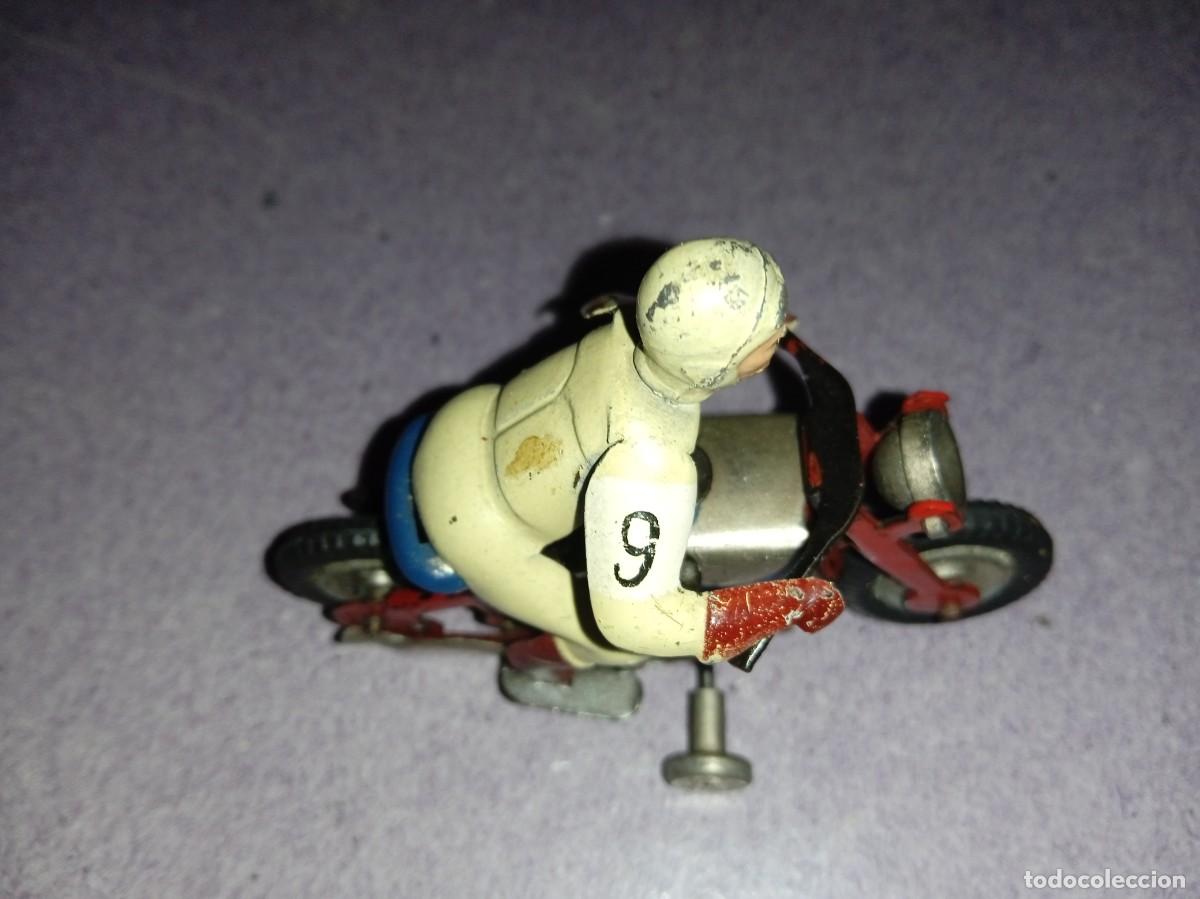 Juguetes antiguos de hojalata: MOTO Pulga , de PAYA. - Foto 5