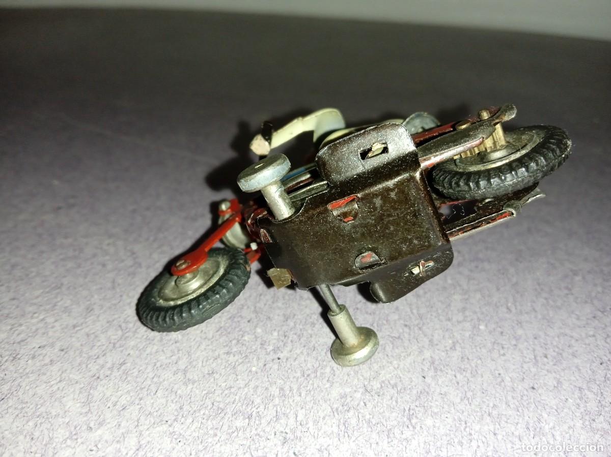 Juguetes antiguos de hojalata: MOTO Pulga , de PAYA. - Foto 8