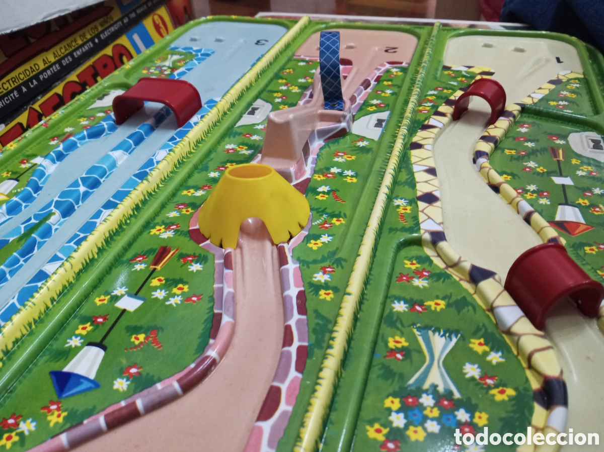 Juguetes antiguos de hojalata: 1969 Minigolf miniatura. Technofix - Foto 4