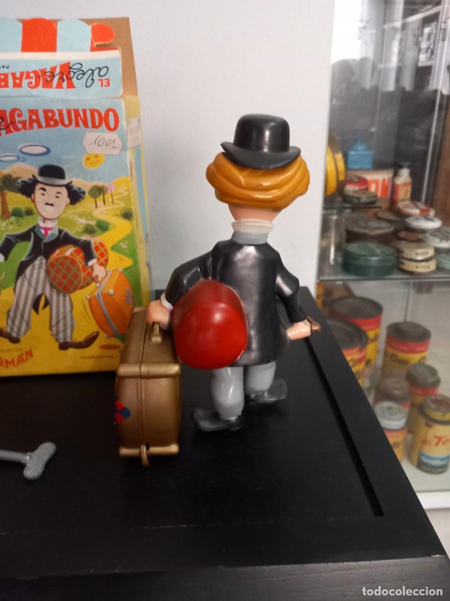 Juguetes antiguos de hojalata: Juguete de cuerda antiguo - Foto 3