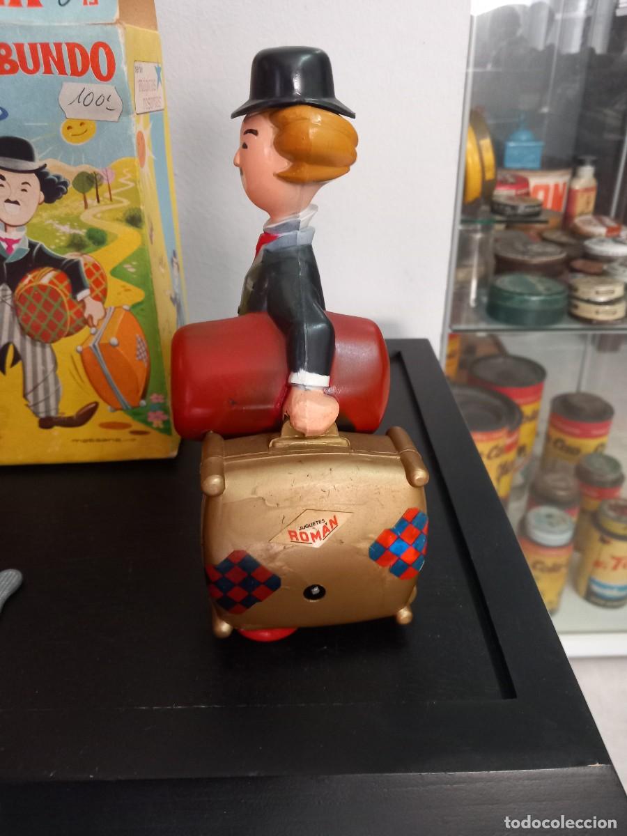 Juguetes antiguos de hojalata: Juguete de cuerda antiguo - Foto 4
