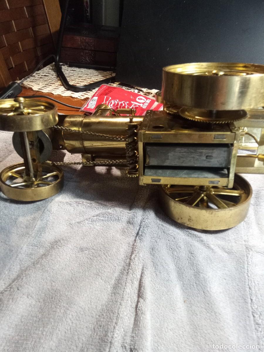 Juguetes antiguos de hojalata: Wilesco Tractor ,apisonadora y remolque cisterna - Foto 8