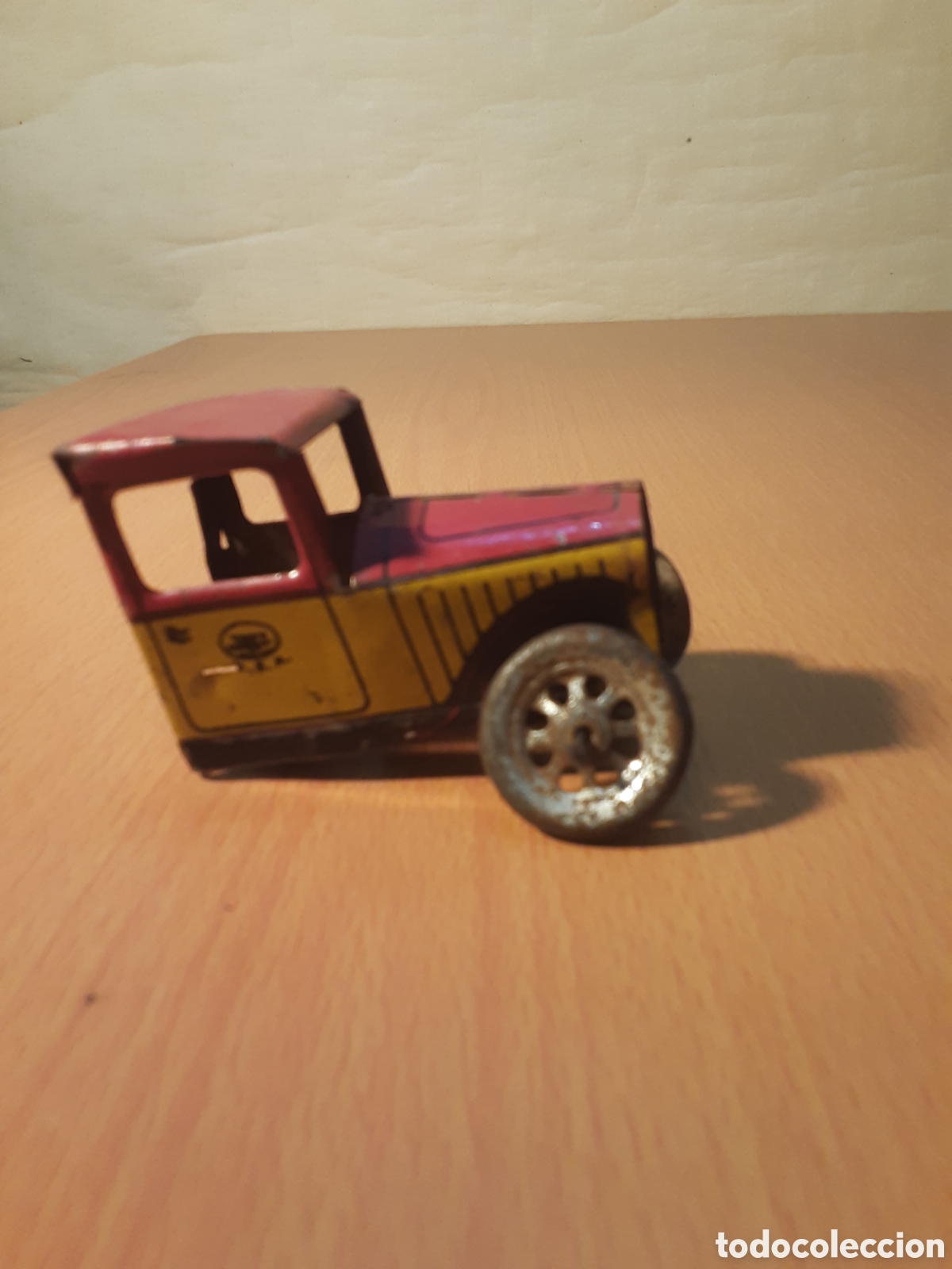 Juguetes antiguos de hojalata: Parte camion cisterna de rico - Foto 2