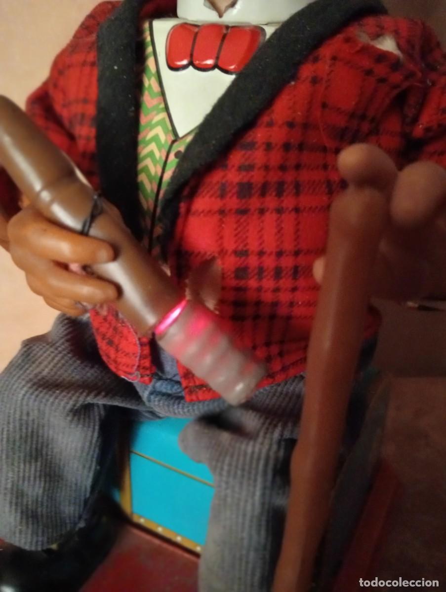 Juguetes antiguos de hojalata: Mu&ntilde;eco Mac Gregor para reparar - Foto 5