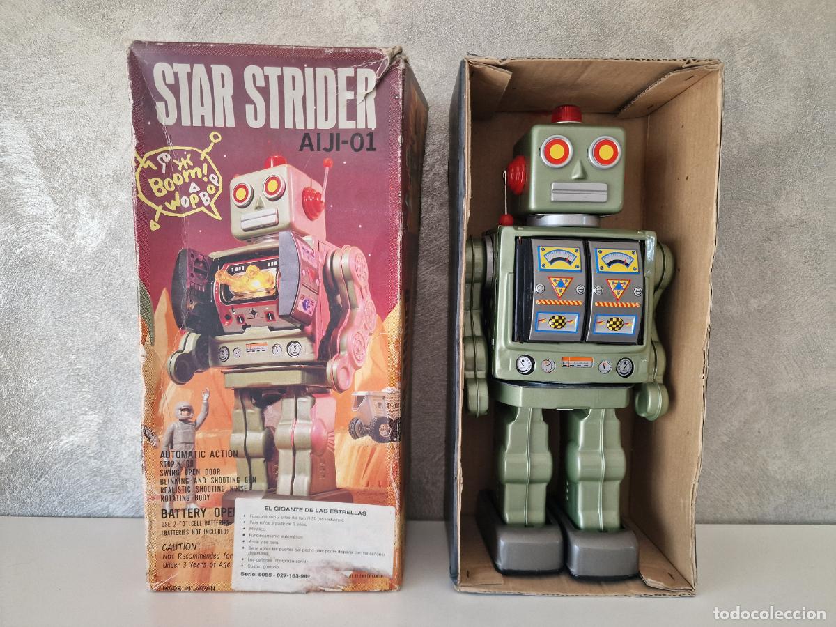 robot de hojalata horikawa star strider aiji-01 - Buy Antique