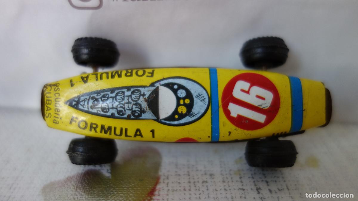 Juguetes antiguos de hojalata: FORMULA 1 DE ESCUDERIA CUBAS - Foto 5