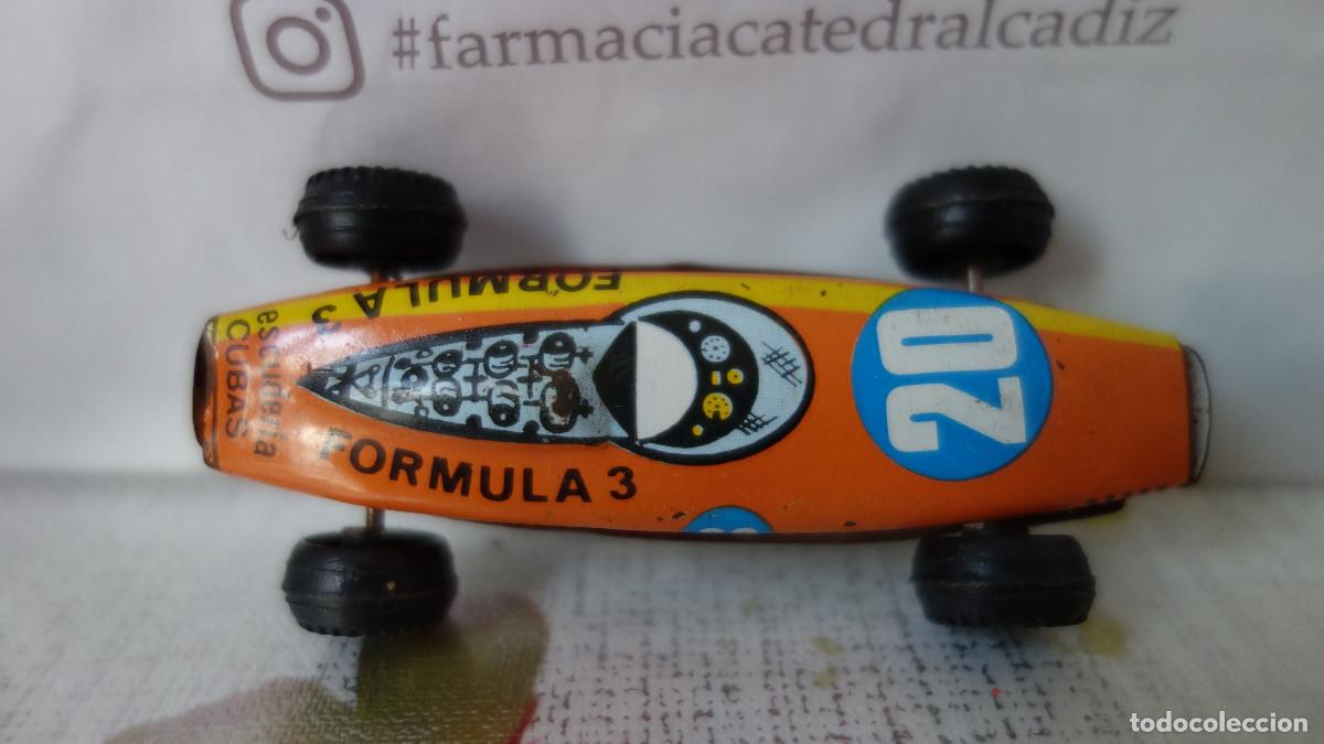 Juguetes antiguos de hojalata: FORMULA 1 DE ESCUDERIA CUBAS - Foto 5