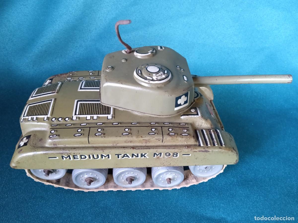 Juguetes antiguos de hojalata: TANQUE de GAMA, Germany. - Foto 1