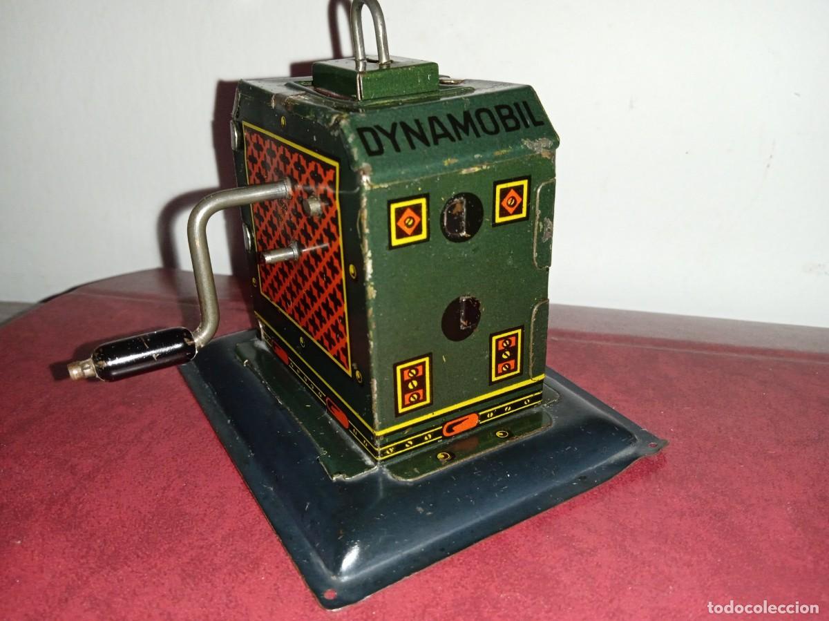 Juguetes antiguos de hojalata: Accesorio: DINAMOBIL , HESS (Germany). - Foto 1