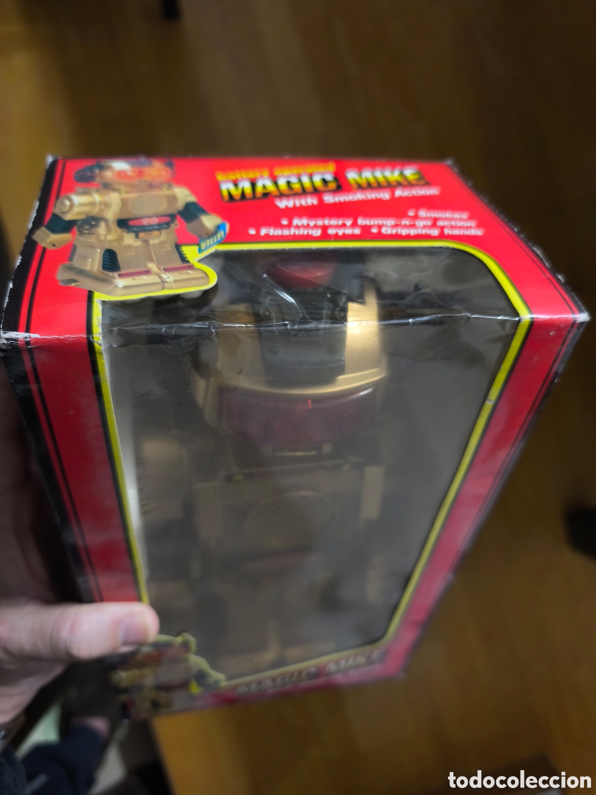 Juguetes antiguos de hojalata: Robot Magic Mike a Estrenar de Jugueter&iacute;a No Probado - Foto 4