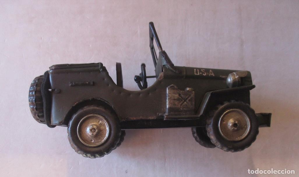 Juguetes antiguos de hojalata: COCHE: JEEP WILLYS USA - Foto 1