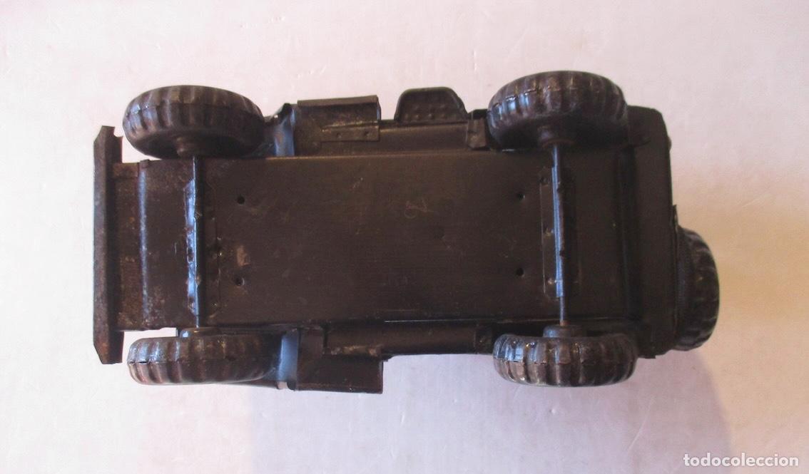 Juguetes antiguos de hojalata: COCHE: JEEP WILLYS USA - Foto 6