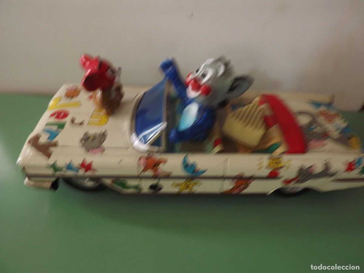 Juguetes antiguos de hojalata: Rico,Coche de Tom y Jerry - Foto 2