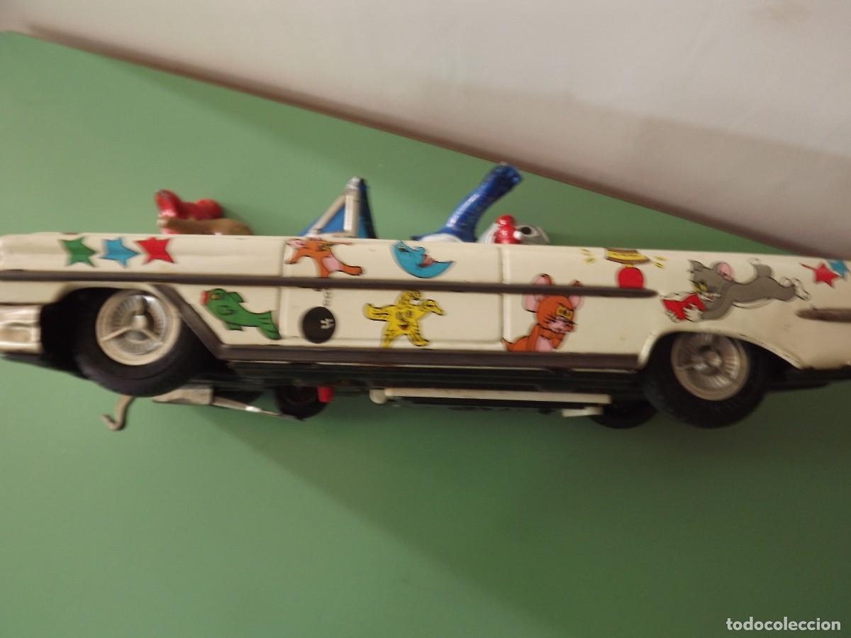Juguetes antiguos de hojalata: Rico,Coche de Tom y Jerry - Foto 6