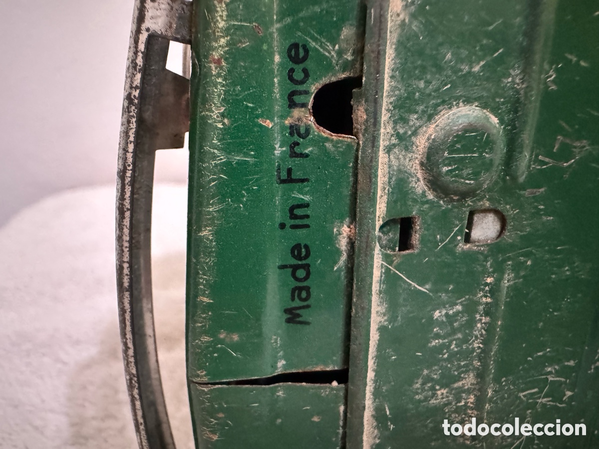 Juguetes antiguos de hojalata: ANTIGUO TROLEB&Uacute;S JOUSTRA - Foto 9