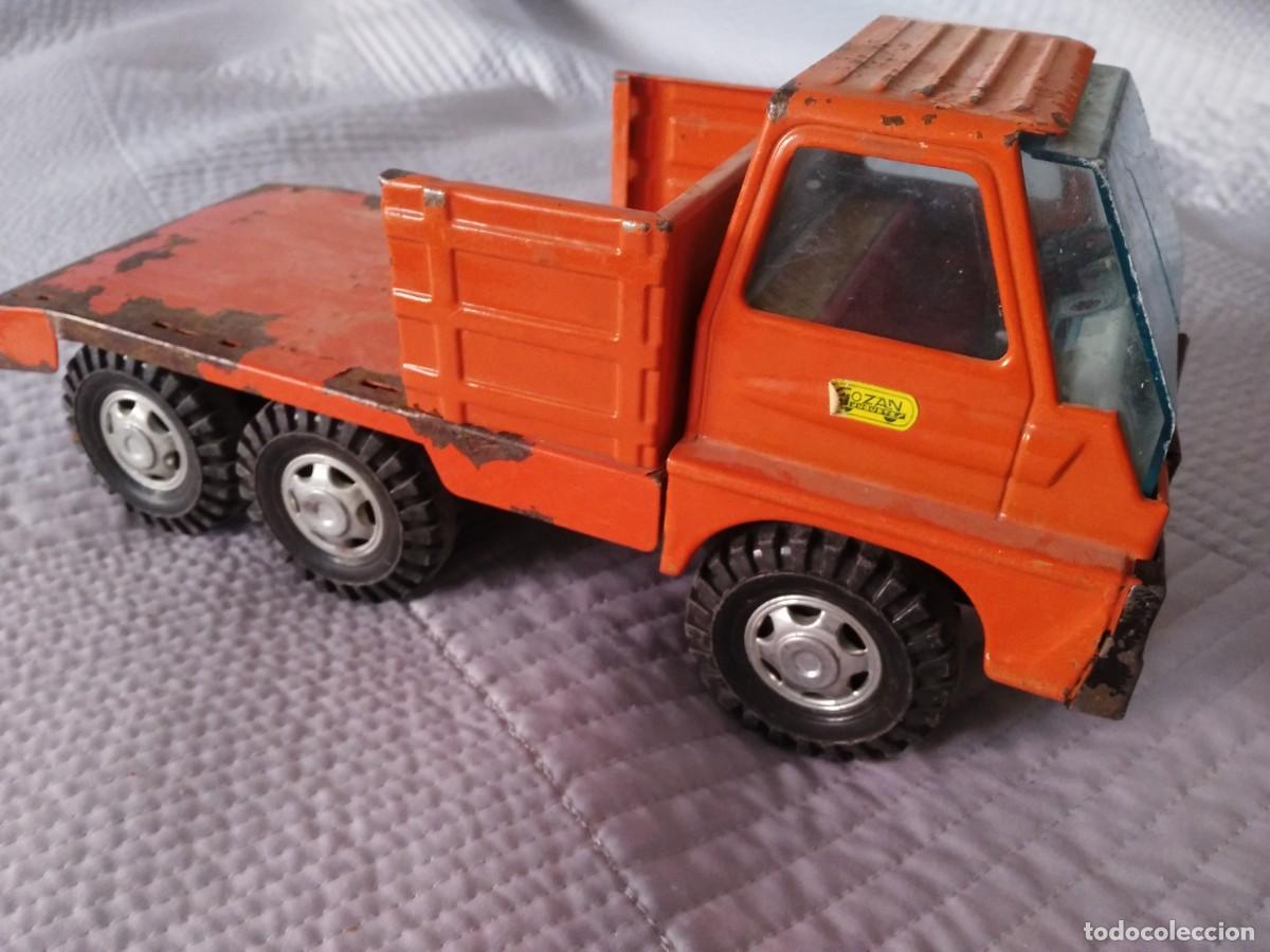 Juguetes antiguos de hojalata: camion de chapa gozan - Foto 1