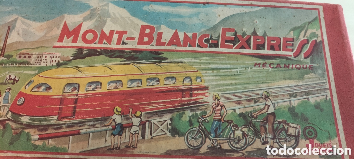 Juguetes antiguos de hojalata: Mont Blanc Express. 1950 - Foto 1