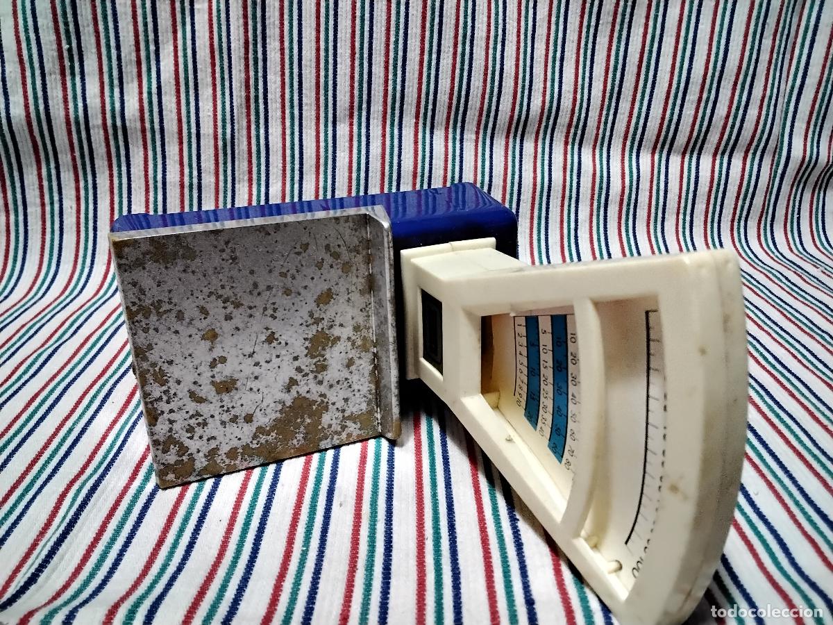 Juguetes antiguos de hojalata: EUREKA, ANTIGUA BALANZA AUTOMATICA, EN SU CAJA - Foto 4
