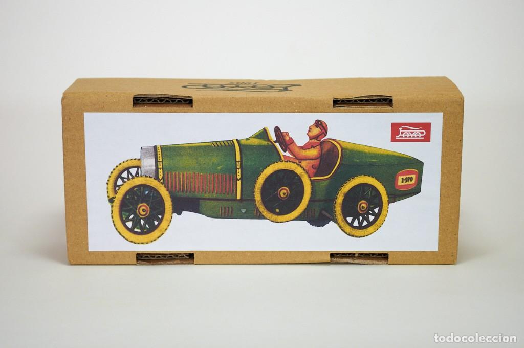 Juguetes antiguos de hojalata: B&oacute;lido Bugatti PAY&Aacute; 1930 N&ordm; 970 | Colecci&oacute;n RBA Juguetes de Anta&ntilde;o | CON FASC&Iacute;CULO Y FOLLETO | EX