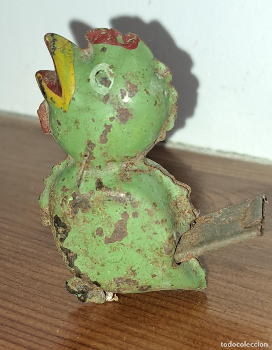 Juguetes antiguos de hojalata: SILBATO HOJALATA - RICO / PAY&Aacute; - A&Ntilde;OS 30