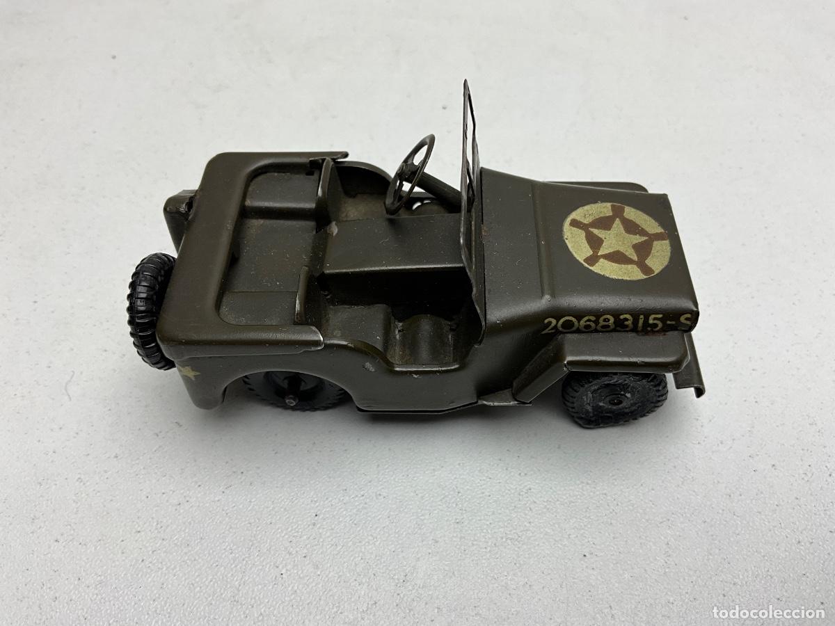 Juguetes antiguos de hojalata: JEEP TRI -ANG MINIC TOYS - MADE IN ENGLAND - NO FUNCIONA - SIN LLAVE - SIN CAJA