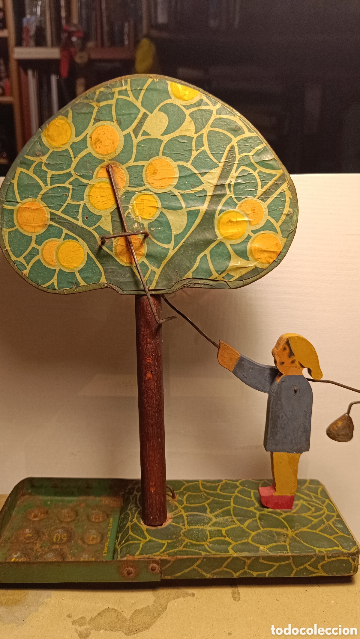 Juguetes antiguos de hojalata: &Aacute;rbol T&iacute;o Gori versi&oacute;n francesa original