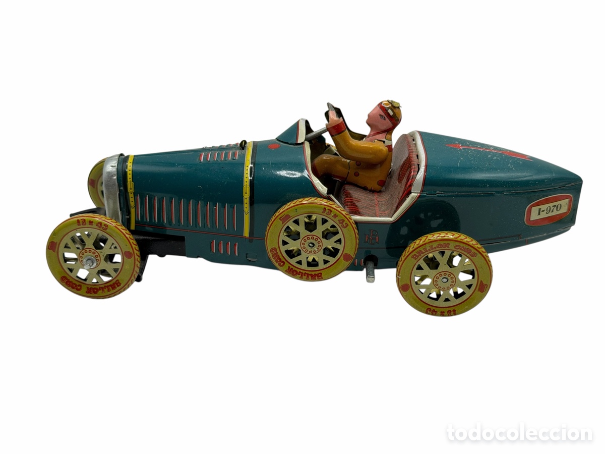 Antikes Blechspielzeug: Antiguo Juguete Coche de Hojalata