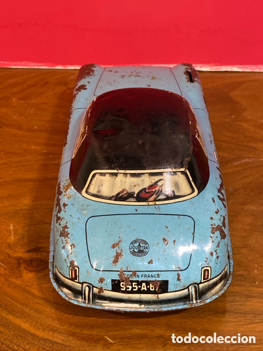 Juguetes antiguos de hojalata: Mercedes 190 SL Joustra con Desgaste de uso