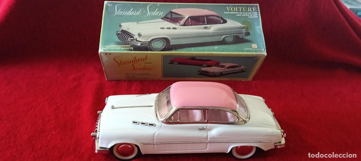 Juguetes antiguos de hojalata: COCHE DE HOJALATA STANDARD SEDAN, MUY BUEN ESTADO , FUNCIONANDO, VER FOTOS Y DESCRIPCION
