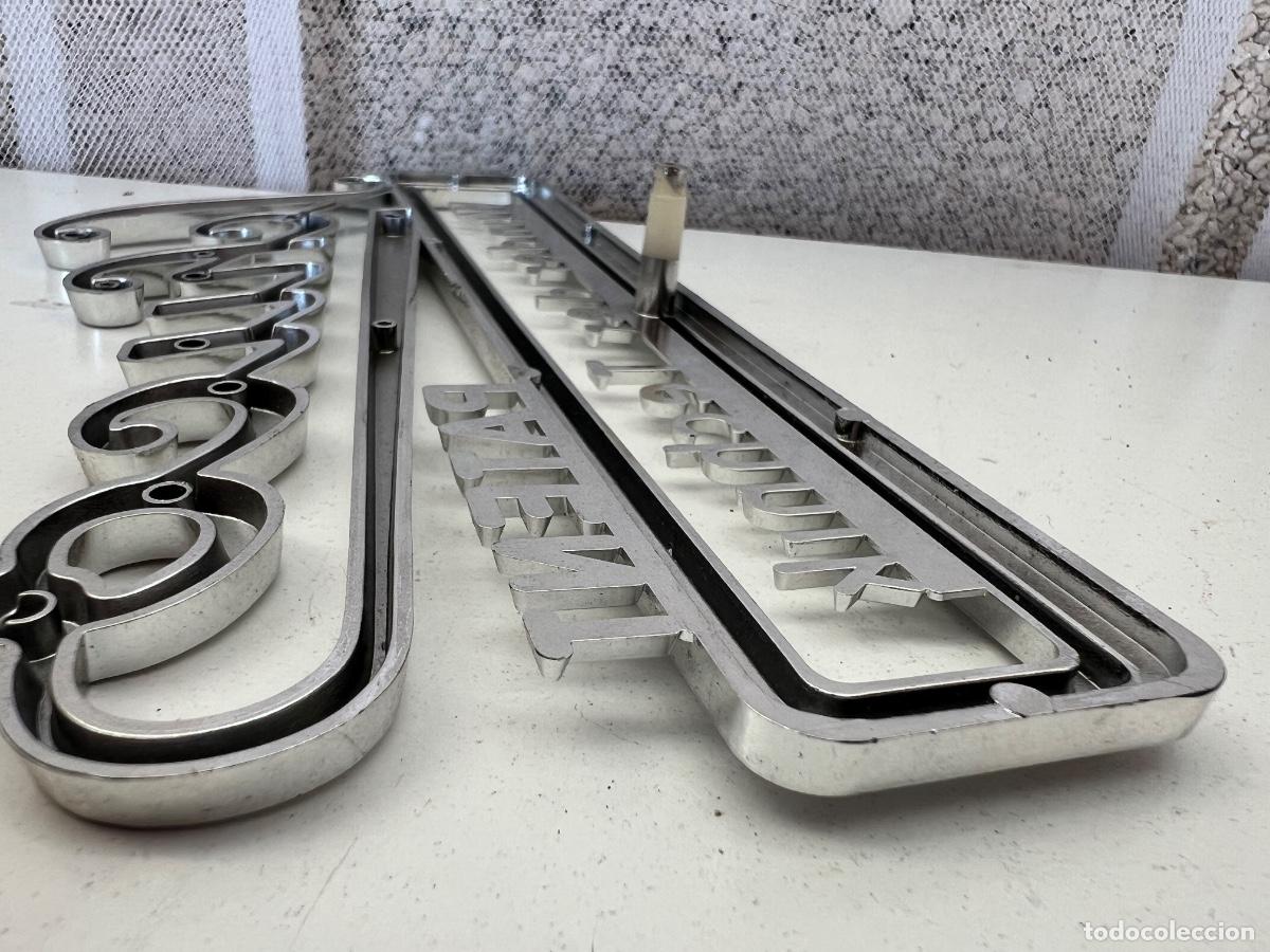 Juguetes antiguos de hojalata: SCHUCO LETRERO EXPOSICION COMERCIAL PLASTICO - Foto 8