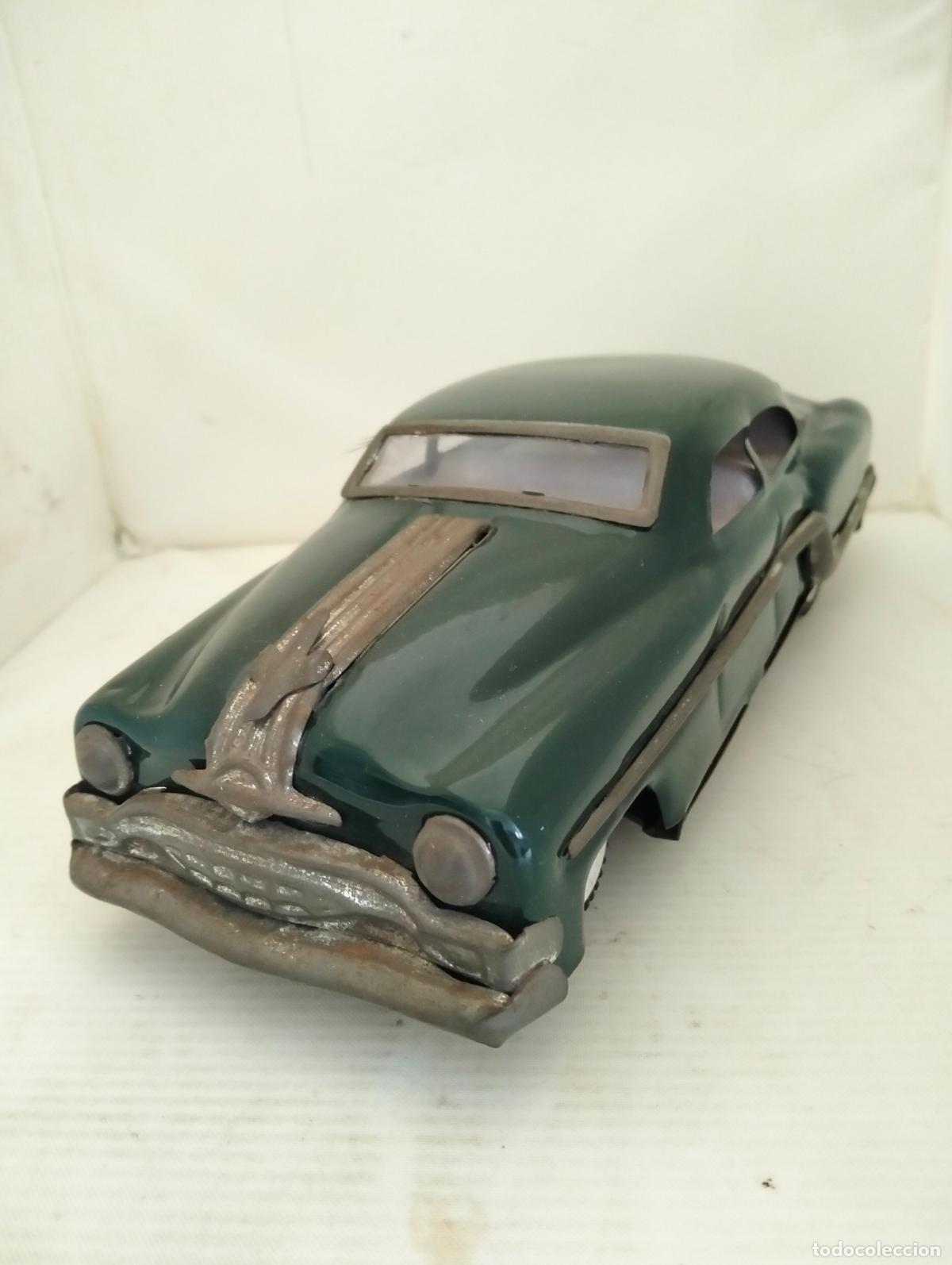 Juguetes antiguos de hojalata: ANTIGUO COCHE DE HOJALATA A FRICCION, MODELO MINISTER, MEDIDAS 25 X 9,5 X 6,5 CM