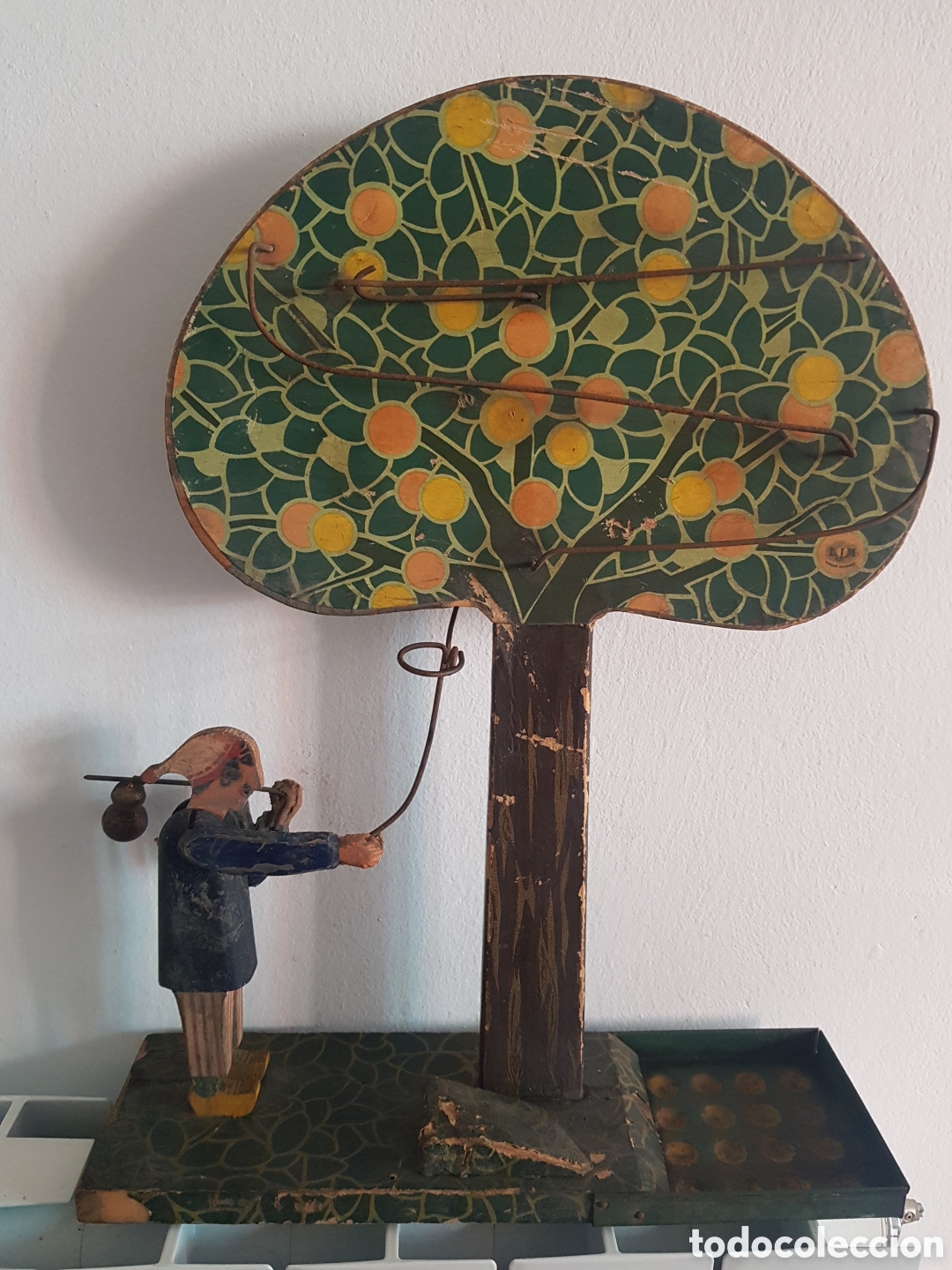 Juguetes antiguos de hojalata: &Aacute;rbol T&iacute;o Gori versi&oacute;n francesa original