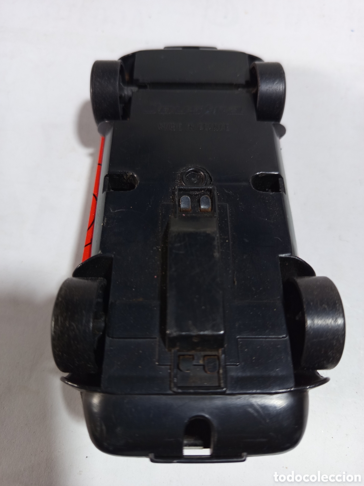 Juguetes antiguos de hojalata: Coche de chapa marca Joustra - Foto 5
