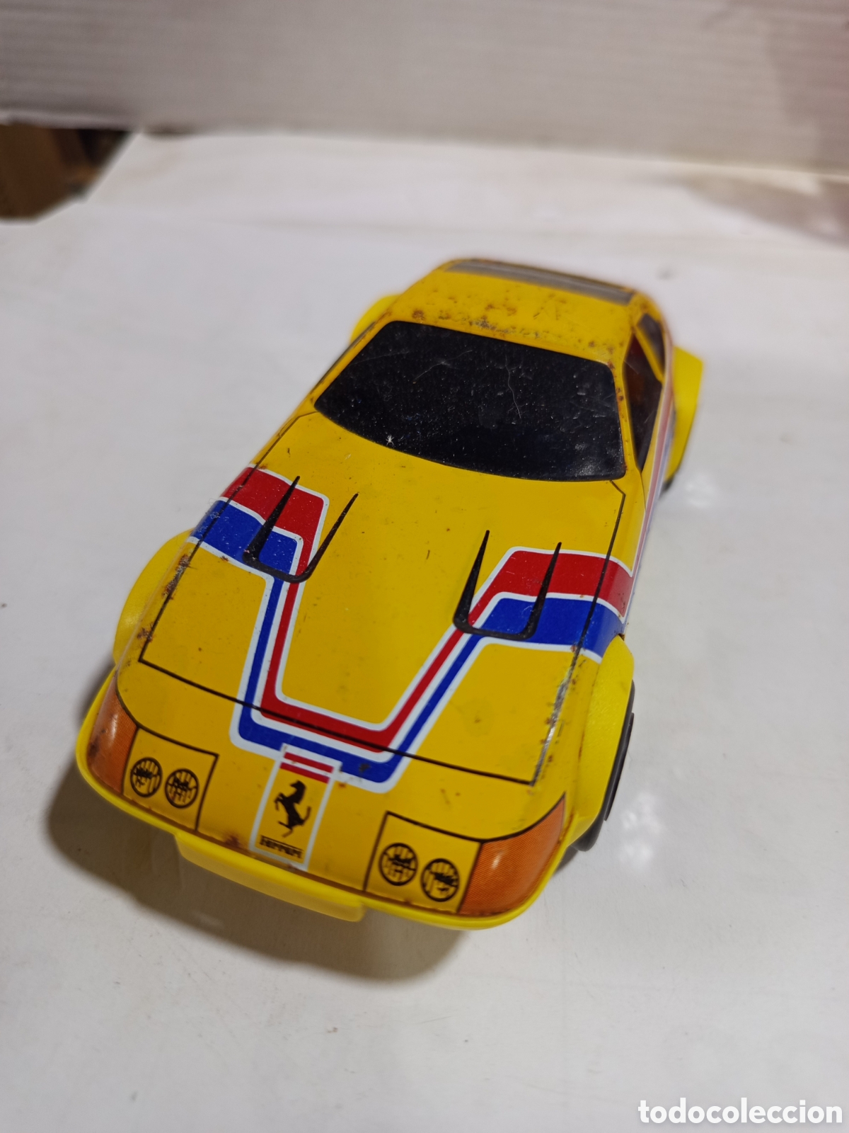 Brinquedos antigos de folha-de-Flandres: Coche de hojalata marca Joustra