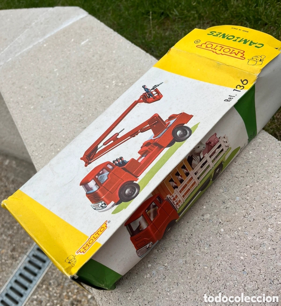Tin Toys: Cami&oacute;n bomberos Molto a&ntilde;os 60