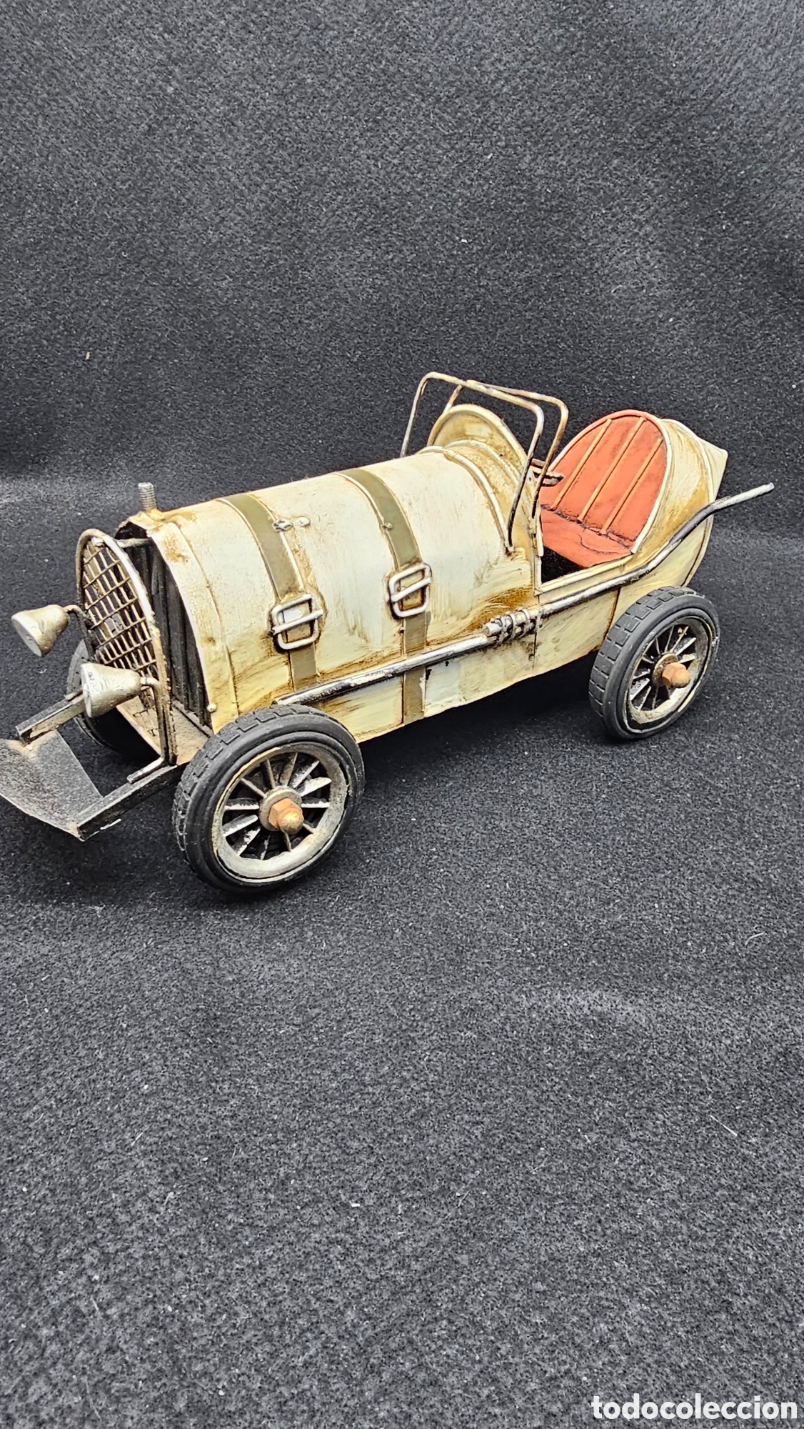 Jouets anciens en fer-blanc: Coche de chapa..........