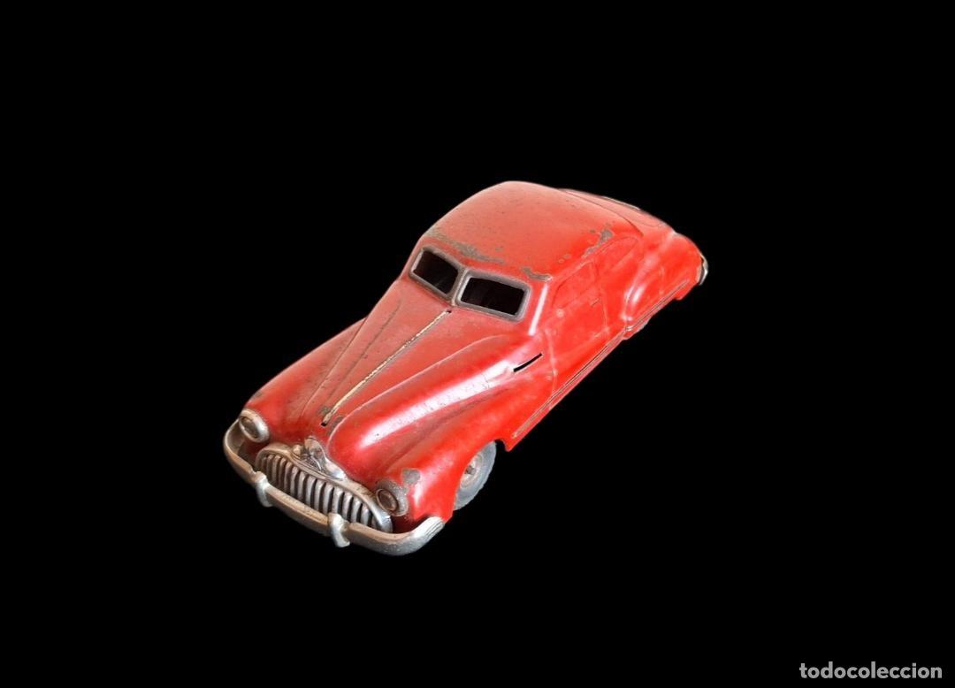 Giocattoli antichi di latta: (JU-260601)COCHE A CUERDA SCHUCO - GAMA-PATENT