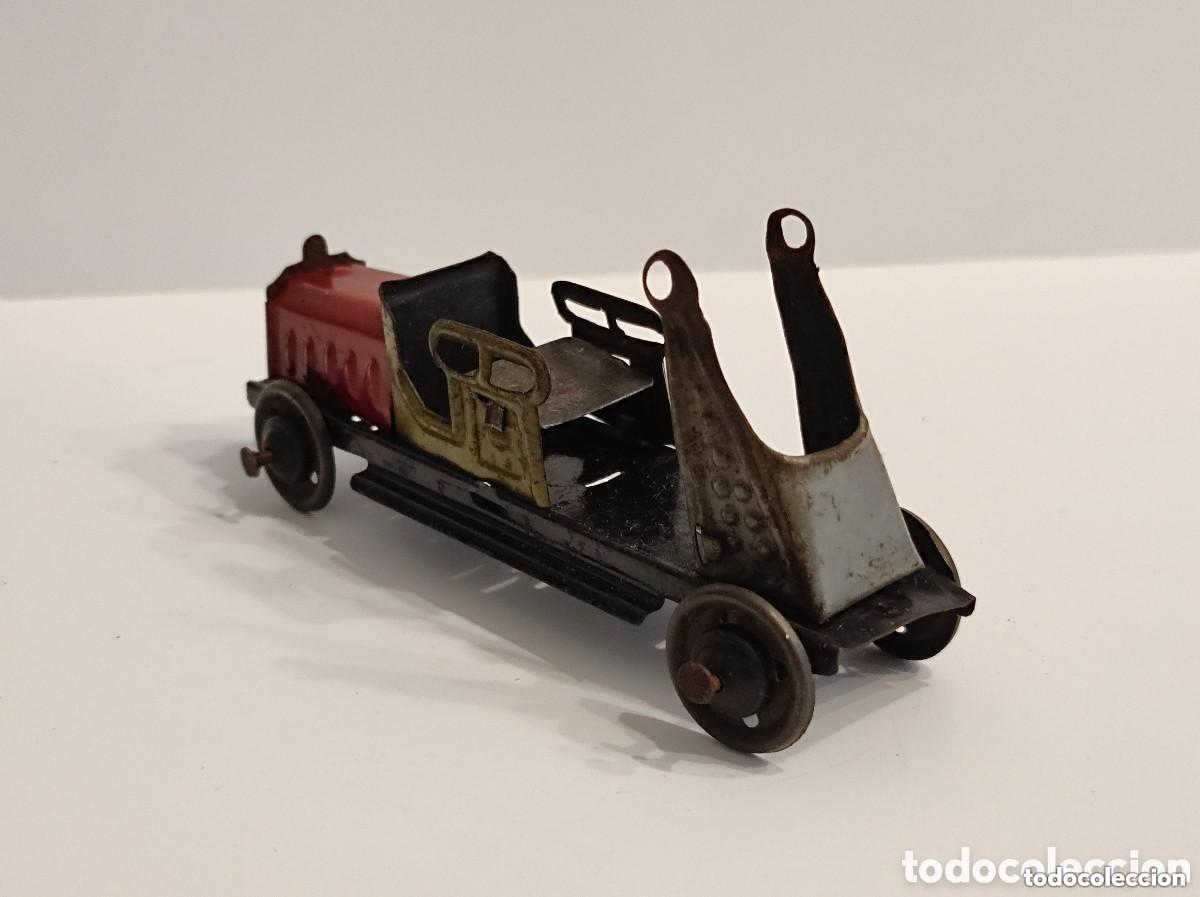 Juguetes antiguos de hojalata: Antiguo camion de Bomberos Hojalata made in Germany