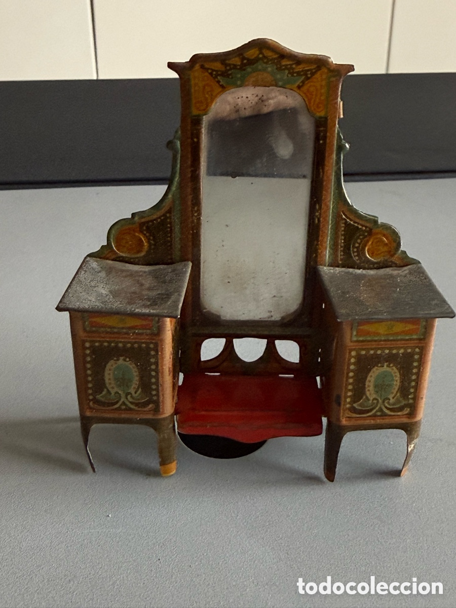 Juguetes antiguos de hojalata: MUEBLE TOCADOR. PAYA. Hojalata