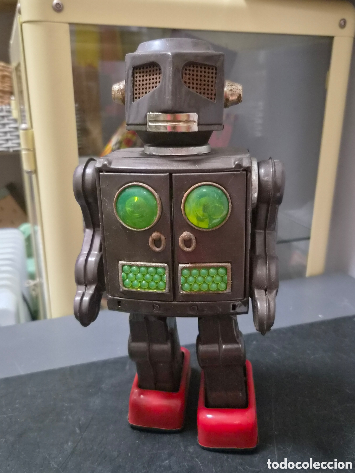Juguetes antiguos de hojalata: ANTIGUO ROBOT HORIKAWA MADE IN JAPAN TOTALMENTE ORIGINAL A&Ntilde;OS 60 PRIMERAS EDICIONES