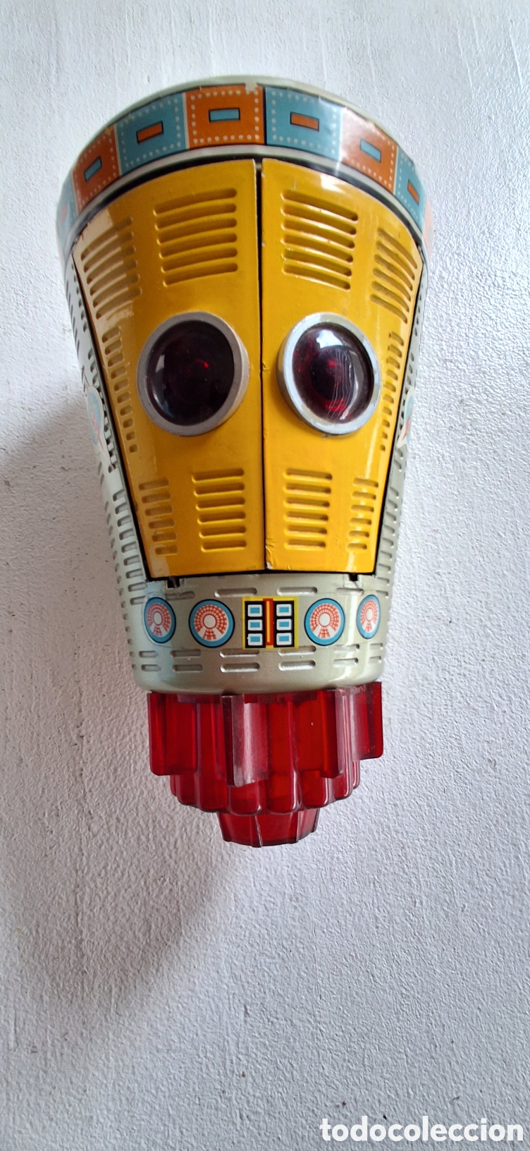 Juguetes antiguos de hojalata: Nave Espacial hojalata. - Foto 1