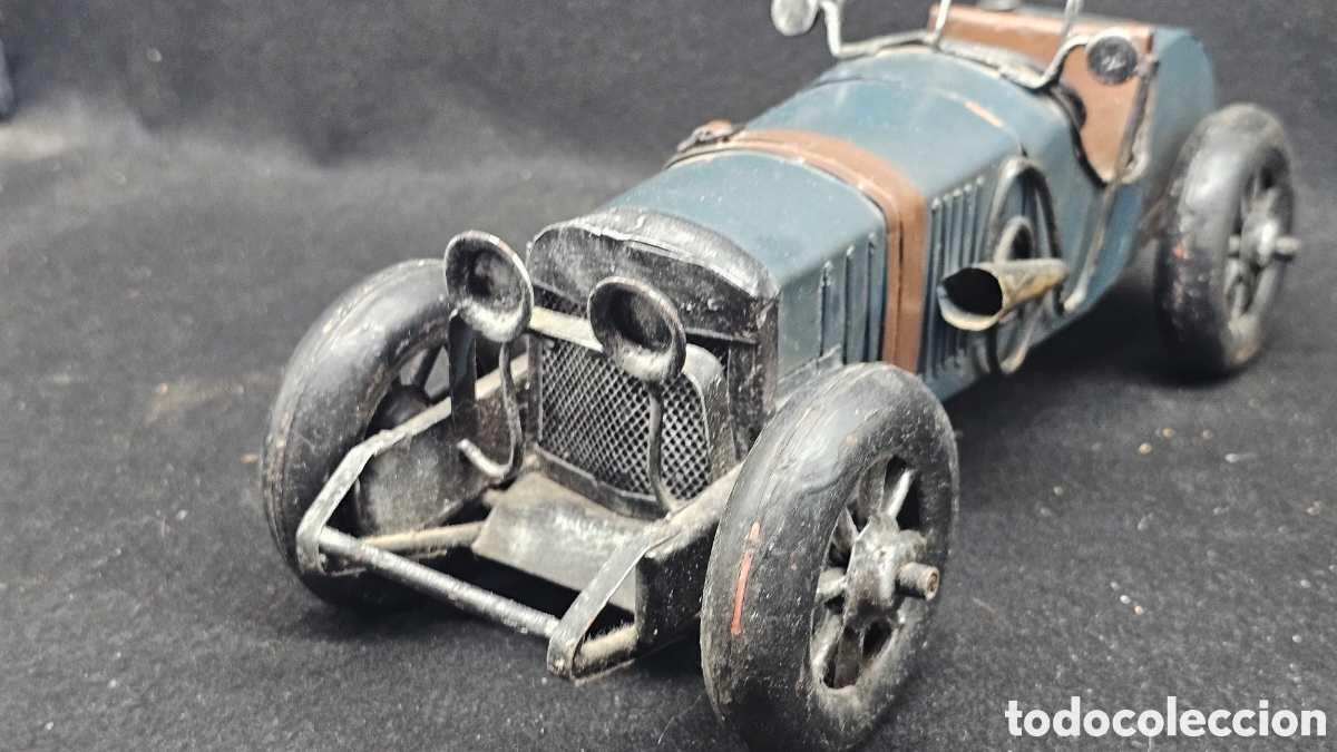 Juguetes antiguos de hojalata: Coche de hojalata....... - Foto 3