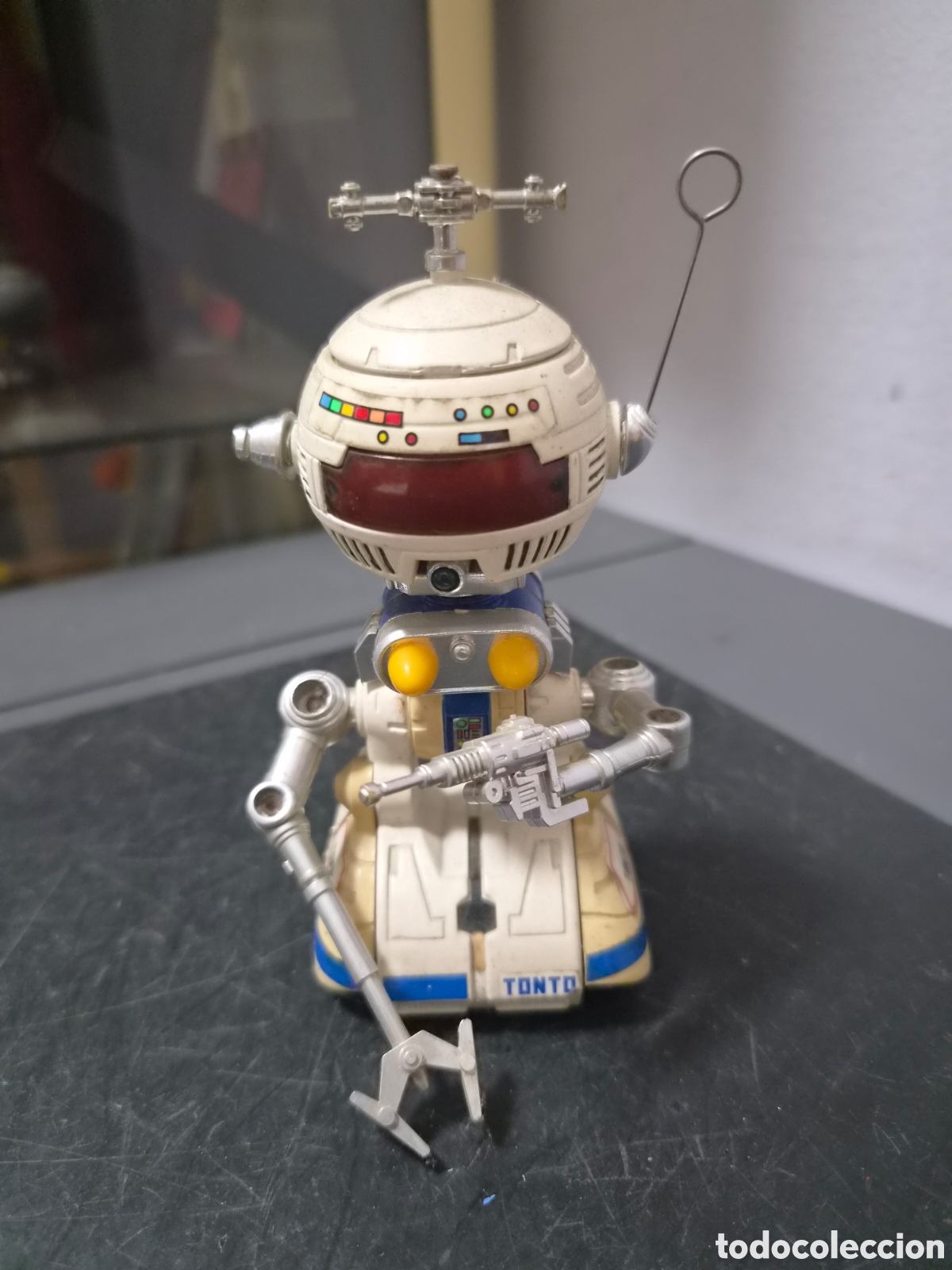 Juguetes antiguos de hojalata: ANTIGUO ROBOT TONTO GA-91 SIDERO A&Ntilde;O 1978 POPY ORIGINAL