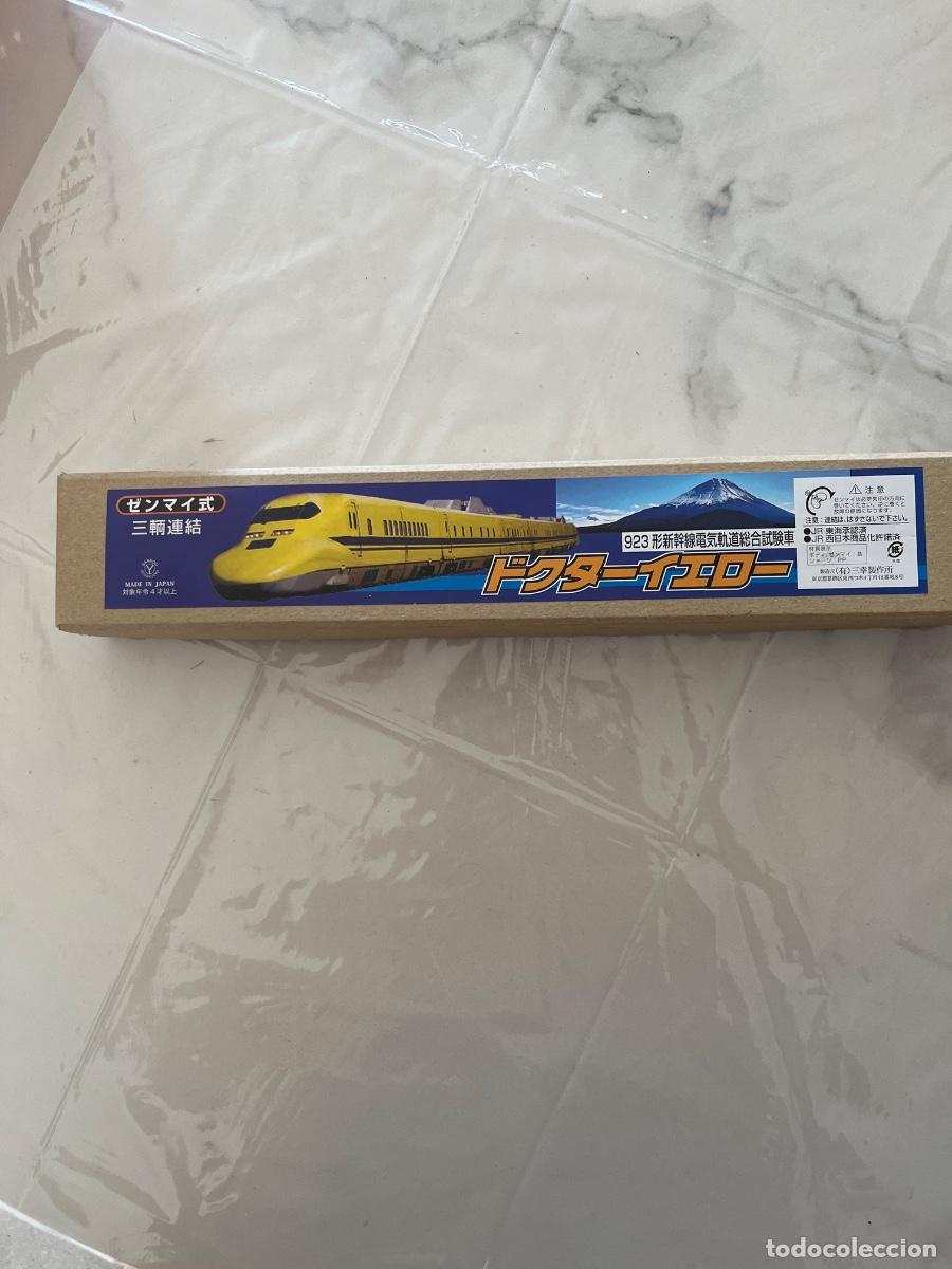 Juguetes antiguos de hojalata: Tren hojalata de Made in Japan.