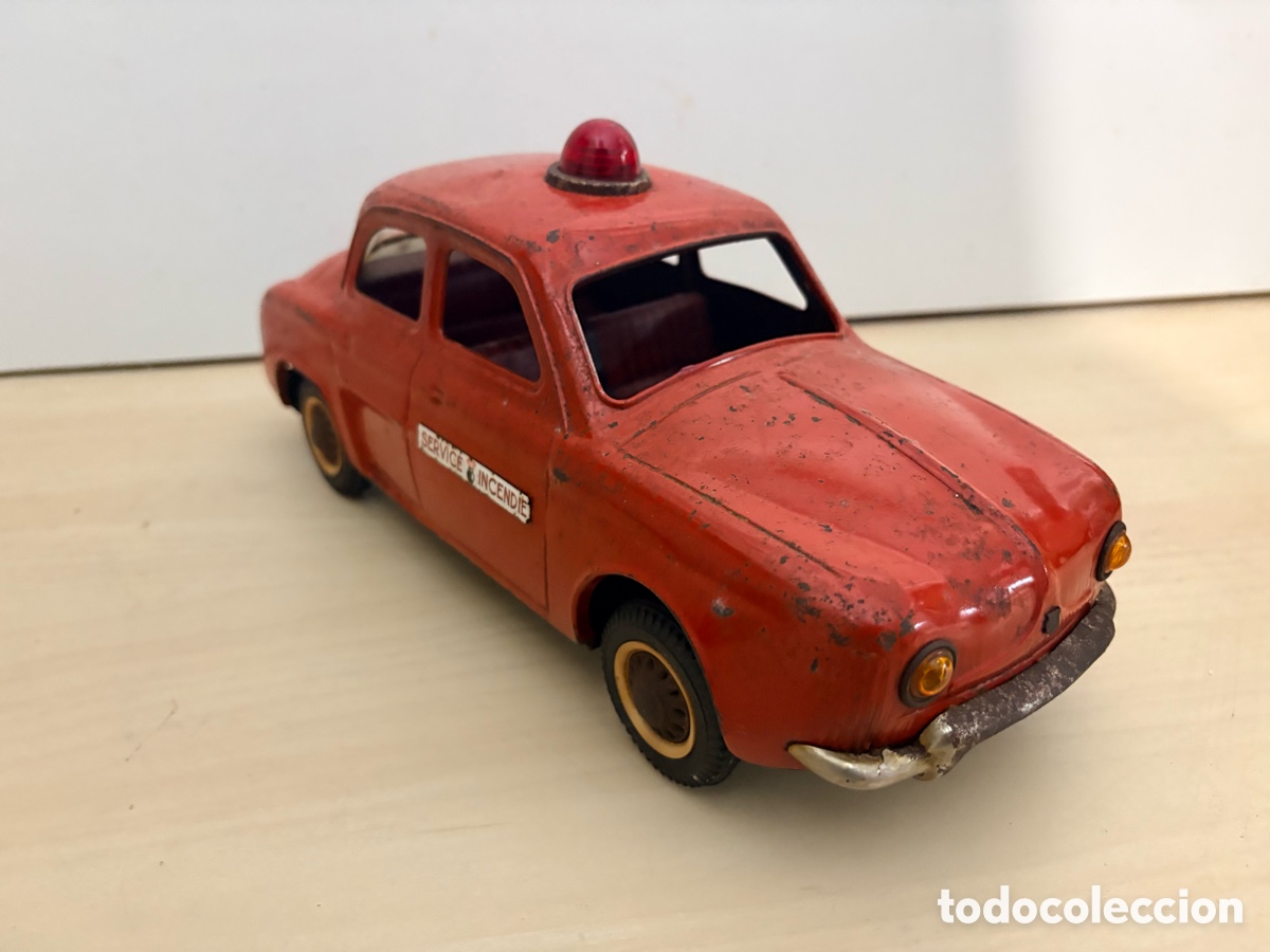 Juguetes antiguos de hojalata: Joustra Renault Dauphine no Paya Rico Jyesa Sanchis Pilen Nacoral