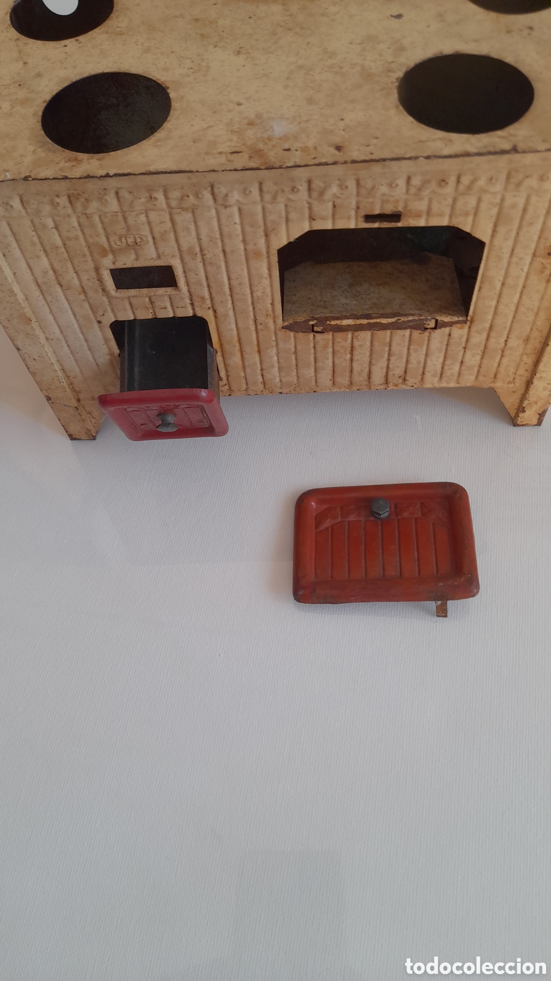 Juguetes antiguos de hojalata: Cocinitas antiguas de hojalata - Foto 4