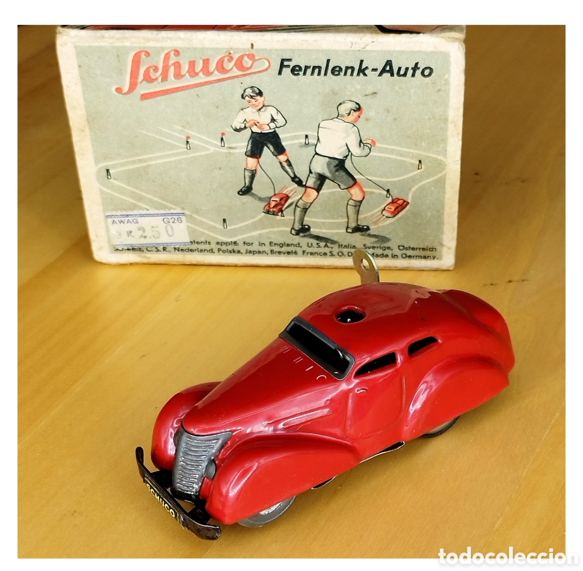 Juguetes antiguos de hojalata: Schuco telesteering 3000 - Foto 6