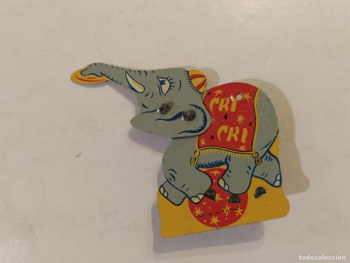 Antikes Blechspielzeug: ELEFANTE DE HOJALATA ANTIGUO -VER FOTOS