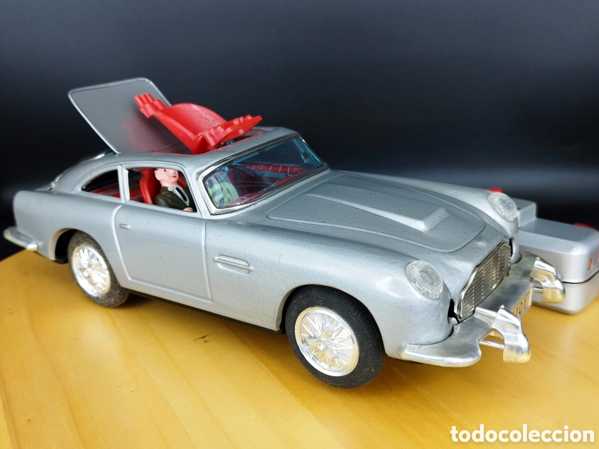 Juguetes antiguos de hojalata: M101 ASTON MARTIN JAMES BOND - Foto 4