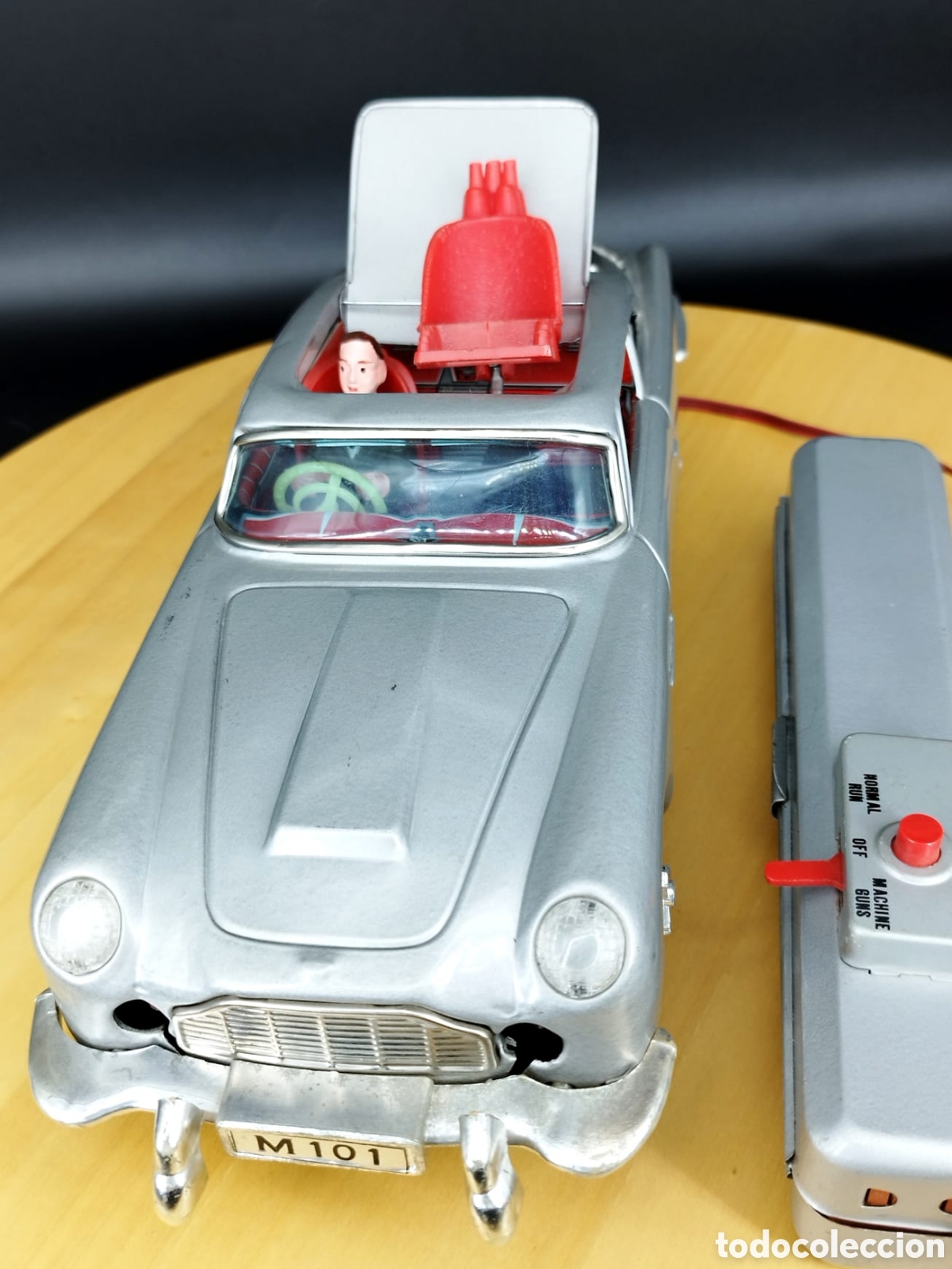 Juguetes antiguos de hojalata: M101 ASTON MARTIN JAMES BOND - Foto 5